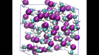 Ab initio Molecular Dynamics Simulation of Bromomethane [upl. by Ysnat769]