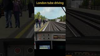 Overground Underground Tube driving in London United Kingdom [upl. by Yrahca]