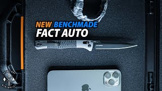 This is one stabby knife  Benchmade Fact Auto 4170BK [upl. by Edyth]