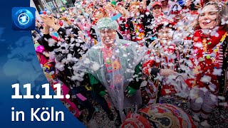 Köln startet in den Karneval [upl. by Namien]