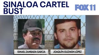 Sinaloa Cartel leader and El Chapos son in US custody [upl. by Mahla]