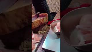 Chicken cutting Muslim style chicken cutting in India meatwala amazingchickencutting amazingfa [upl. by Varian688]