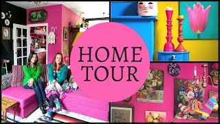 HOMETOUR  HUIS VOL KLEUR  INTERIORJUNKIE [upl. by Elmaleh]