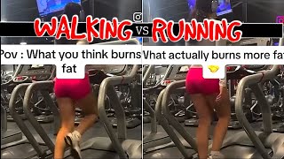 Walking Burns More Fat Than Running [upl. by Ntisuj]