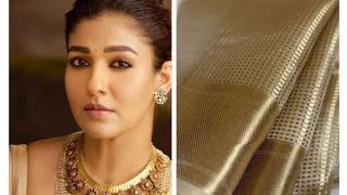 Pure banarasi Tissu silk sarees✨TH110 1299₹ actress Nayanthara inspired saree collection  diwali [upl. by Araiet]