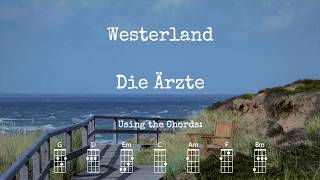 Westerland  Die Ärzte  Ukulele Play Along [upl. by Nameloc700]