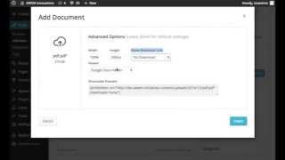 How to Embed Documents PDF DOC PPT XLS in WordPress  Embed Any Document Plus [upl. by Thevenot550]