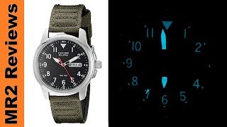 Citizen EcoDrive BM818003E Solar Powered Field Watch 10 Year Review 2018 [upl. by Retha]