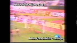 LIBERTADORES 1987 Peñarol Campeon  Relato de Goñi del gol de Aguirre en Chile [upl. by Mcnalley]