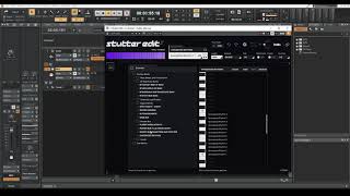 iZotope Stutter Edit 2  how to connect midi or keyboard and demo sounds [upl. by Eidoow]