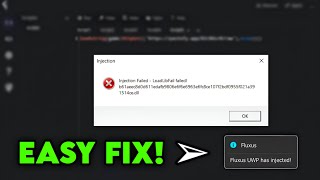 How to Fix Fluxus Injection Failed Error  Roblox Fluxus Injection Error Solution [upl. by Comfort]