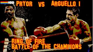 Aaron Pryor vs Alexis Arguello 1 HBO 1080p 60fps [upl. by Adley]