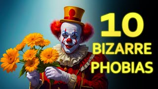 Top 10 Most Bizarre Phobias [upl. by Nodlehs360]