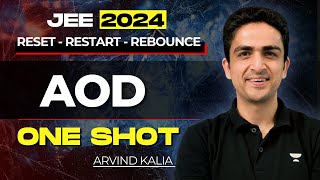 AOD One Shot  JEE Main 2024  RRR [upl. by Ennayram]