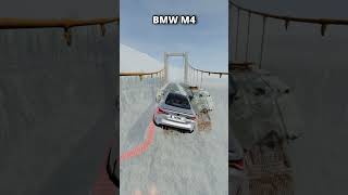 Bmw M Series VS Broken Bridge  beamngdrive beamng shorts short [upl. by Nana]