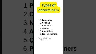 Determiners Determiners in English Grammar Determiners in class 11 determiners determiner [upl. by Dempster248]