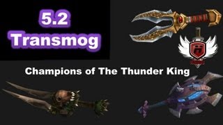 Champions of The Thunder King Cera Electromancer Jule KorDok Guide Transmog MoP [upl. by Cuhp]