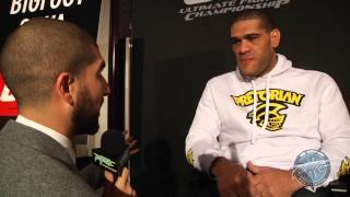 Bigfoot Silva questions Alistair Overeems heart ahead of UFC 156 [upl. by Airamasor]