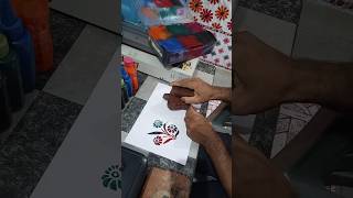 hand made block printing kese krte hai 🥰😊 short ytshorts youtubeshorts shorts [upl. by Mcmurry]