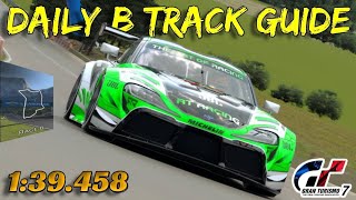 Gran Turismo 7 A look at the new dailies along with full track guide at Sardegna for daily race B [upl. by Claudelle805]