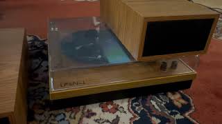 LPampNO1 Vintage Record Player with Dual External Speakers Quick Review [upl. by Justinn222]