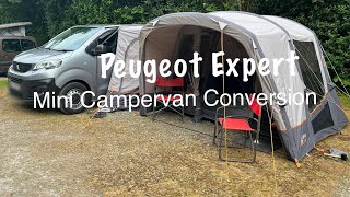 Peugeot Expert Mini Campervan [upl. by Nurat]