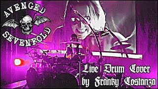 AVENGED SEVENFOLD  Hail to the king  LIVE DRUM COVER by FRANKY COSTANZA [upl. by Eicnahc]