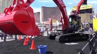 LBX Excavator Challenge at CONEXPOCONAGG 2014 [upl. by Arreyt829]