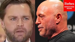 Vance Says Interview With Rogan Is More Interview Time Than Kamala Harris Has The Entire Campaign [upl. by Kimmi]