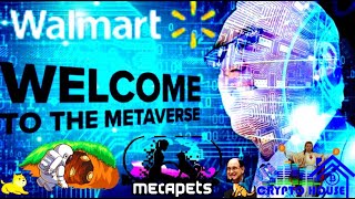 WALMART SHOPPING IN THE METAVERSE AND WHATS NEW WITH METAPETS AND MONGOOSE COIN [upl. by Pepita]