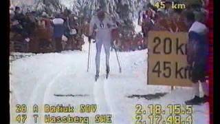 50 km Oslo 1982  Thomas Wassberg [upl. by Polky628]