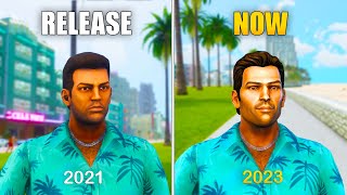 GTA Trilogy Definitive Edition  Release vs Last Patch Part 2 [upl. by Kay]