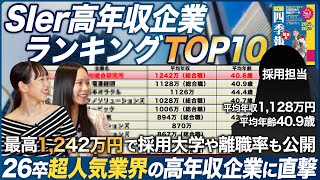 【人気】SIer年収ランキングTOP10 【就職四季報】｜MEICARI（メイキャリ）就活Vol1070 [upl. by Romano644]