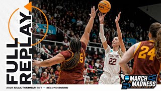 Stanford vs Iowa State 2024 NCAA womens second round  FULL REPLAY [upl. by Ledba]