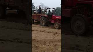 Mahindra tractor 575 full loading Balu trending viralvideo [upl. by Ytram]