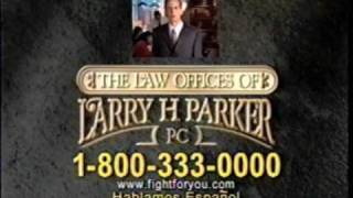 Larry H Parker Accident Attorney Through The Years [upl. by Carlota]