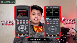 ZT703s vs ZT702s 12 Key Upgrades Detailed Analysis of ZOYI Handheld Oscilloscopes [upl. by Kroll657]