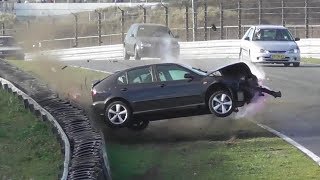 Hard Crash Seat Leon Circuit Zandvoort [upl. by Dobson]