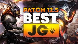 The BEST Junglers For All Ranks On Patch 125  Season 12 Tier List League of Legends [upl. by Sedberry]