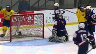 SlovakiaSweden 15  2012 IIHF Ice Hockey Womens World Championship [upl. by Idoux]