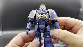 JoyToy Warhammer 40K Ultramarines Hellblasters Brother Paxor [upl. by Yorled720]