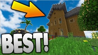 BEST HOUSE BASE EVER 😱 Minecraft BED WARS [upl. by Iliram]