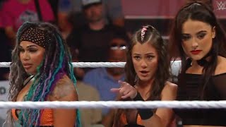 Katana Chance amp Kayden Carter vs Shayna Baszler amp Zoey Stark Raw July 15 2024 [upl. by Wernher]