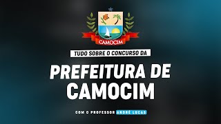 CONCURSO PREFEITURA DE CAMOCIMCE  PLANEJAMENTO DE ESTUDOS [upl. by Blane601]