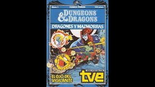 calabozos y dragones historieta retro videocomic [upl. by Aynekal125]