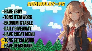 GROWTOPIA PRIVATE SERVER  GROWPLAYPS  FREE ROLE IN VIDEO [upl. by Euqinorev]