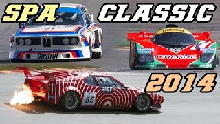 Spa Classic 2014 highlights flames crash pure sound [upl. by Alecram]