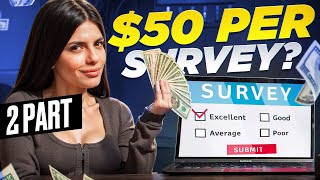 Make Easy Cash 50 for Each Survey You Finish [upl. by Arron]