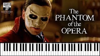 Призрак Оперы песня из мюзикла на пианино  The Phantom of the Opera Theme Song piano cover [upl. by Anis536]