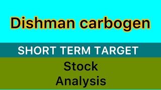 DISHMAN CARBOGEN STOCK TARGET ANALYSIS  TOP GAINER STOCK TODAY ⚽️ DCAL STOCK NEWS STOCKS 141124 [upl. by Atikihc853]